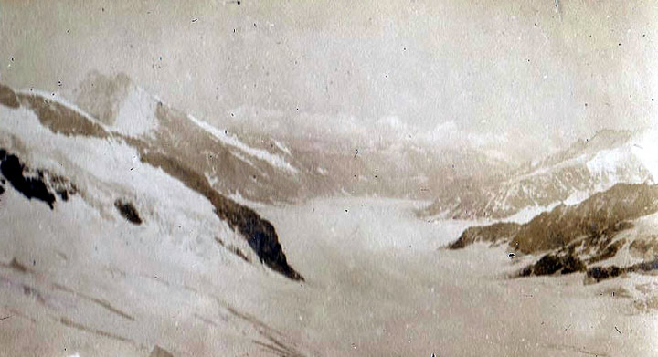 Aletsch Glacier in 1939